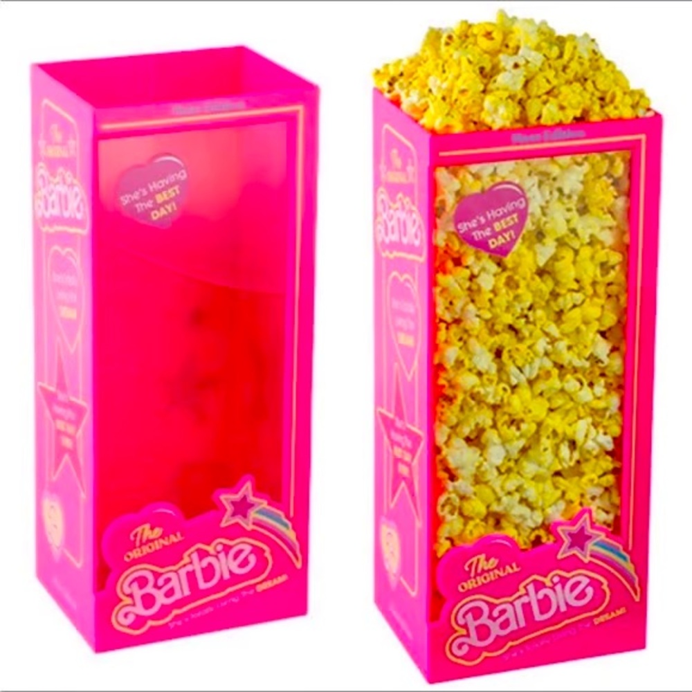💗 Cineplex x Barbie The Movie Popcorn Container 💗